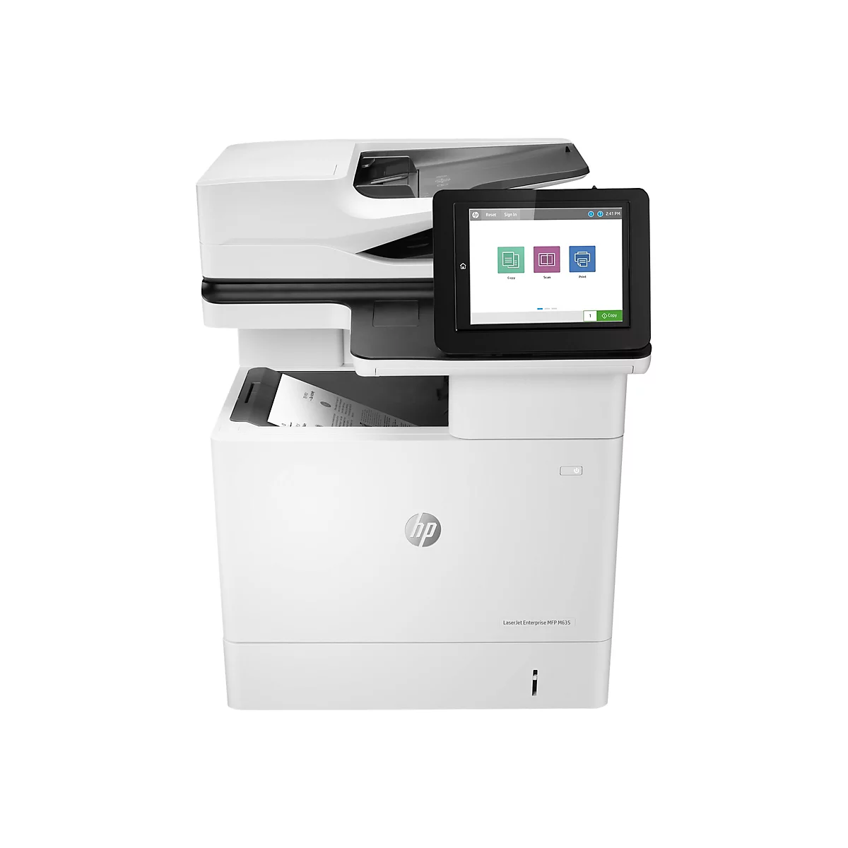 HP LaserJet Enterprise MFP M635h - Multifunktionsdrucker - s/w - Laser - 216 x 864 mm (Original) - A4/Legal (Medien)