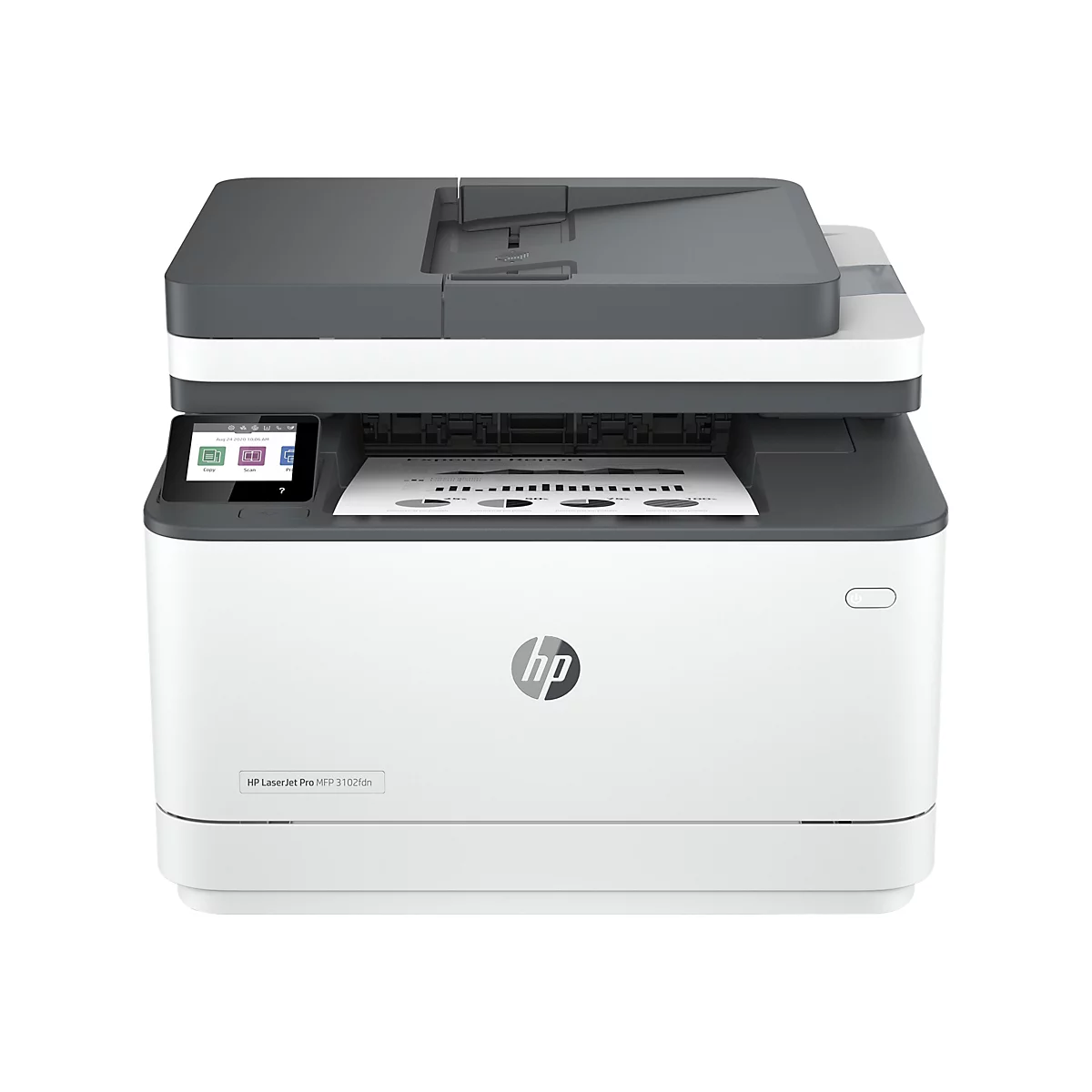 HP LaserJet Pro MFP 3102fdn - Multifunktionsdrucker - s/w - Laser - Legal (216 x 356 mm) (Original) - A4/Legal (Medien)