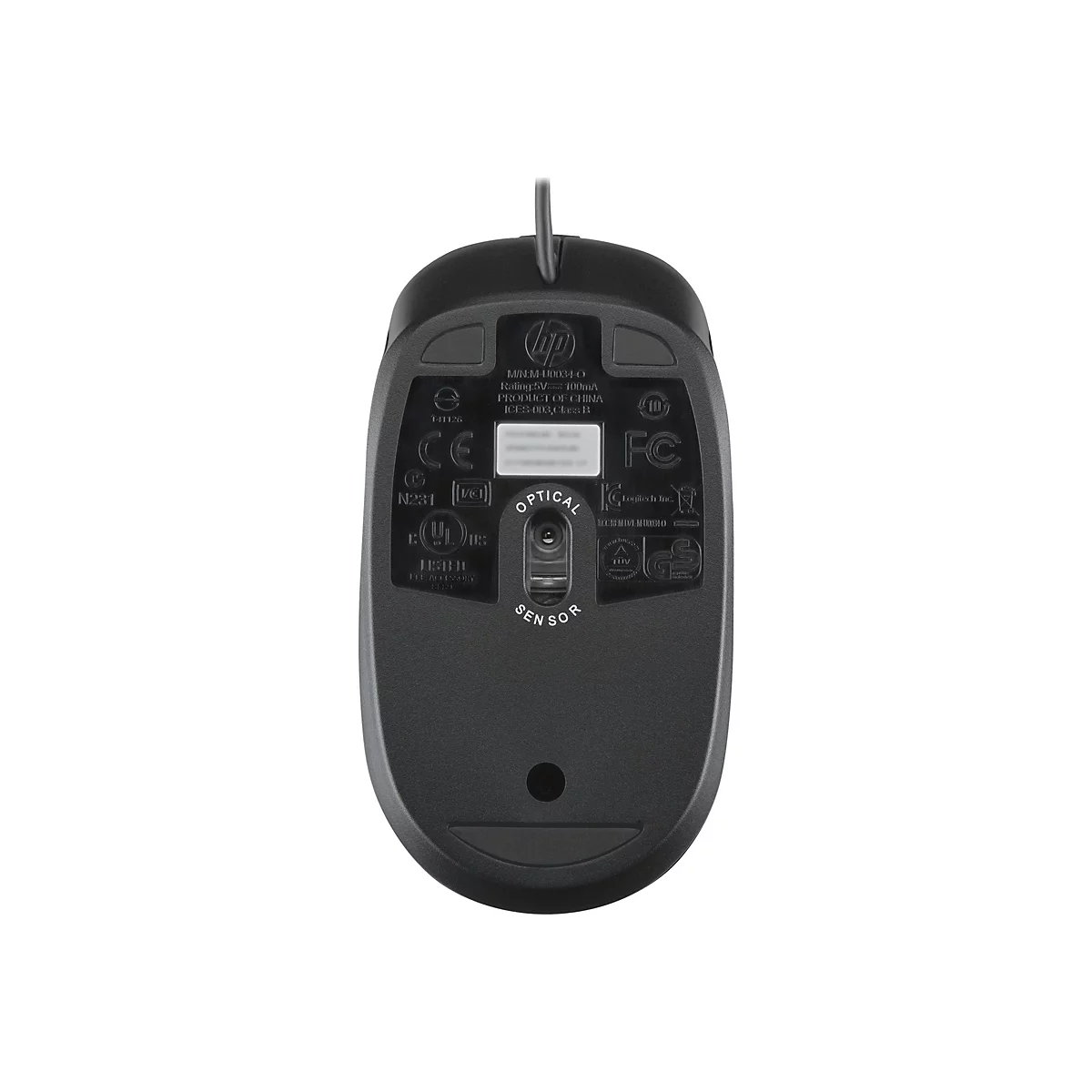 HP - Maus - optisch - kabelgebunden - USB - für Workstation Z2 G4, Z2 Mini G4 Entry, Z2 Mini G4 High Performance, Z2 Mini G4 Performance