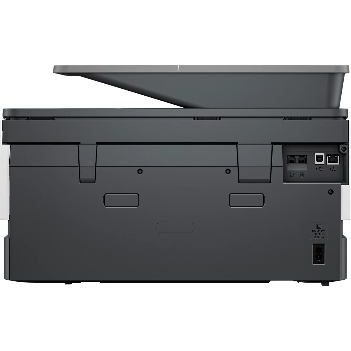 HP OfficeJet Pro 9120e All-in-One Tintenstrahldrucker, 1.200 dpi, 2,7 Zoll Touch-Display, Dual-Band Wi-Fi/LAN, USB 2.0, weiß