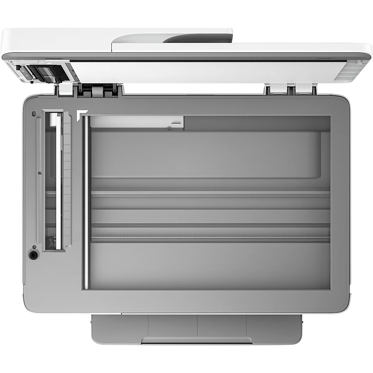 HP Officejet Pro 9730e, All-In-One Grossformatdrucker, Kopier- und Scanfunktion, bis A3, bis zu 4800 x 1200 dpi, WLAN, weiss