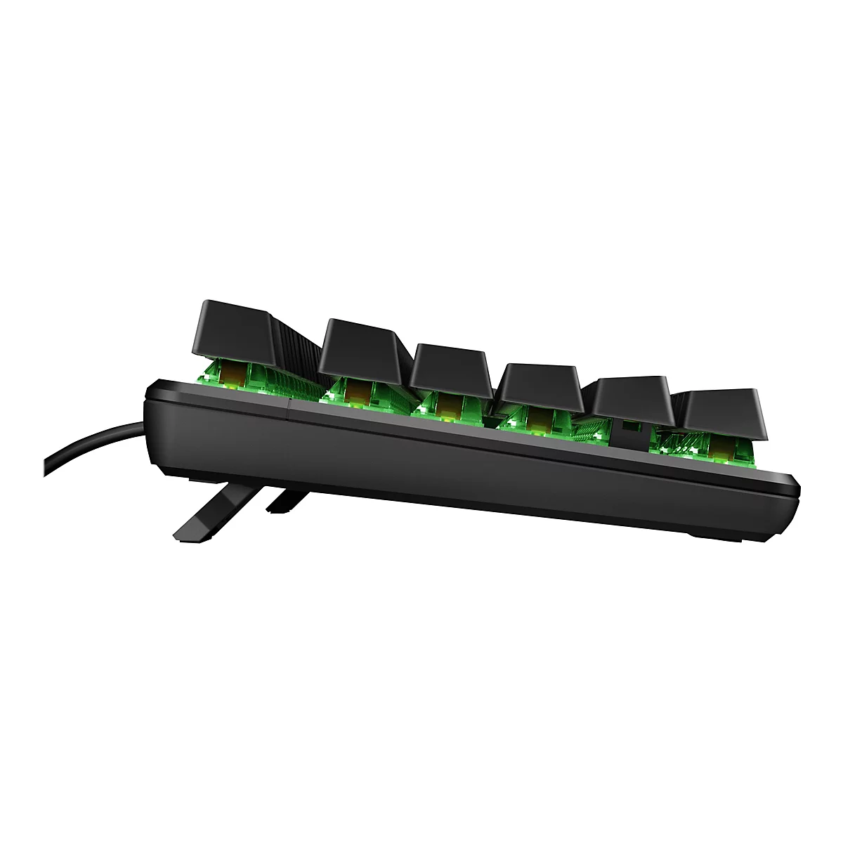 HP Pavilion Gaming 550 - Tastatur - Hintergrundbeleuchtung - Deutsch - Tastenschalter: roter Schalter - für HP 21, 22, 24, 27; Pavilion 24, 27, 32, TP01