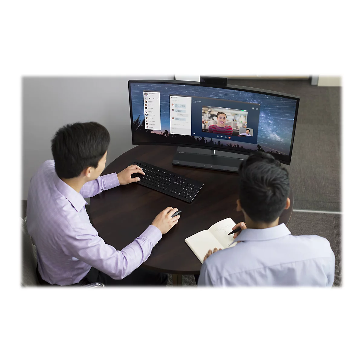 HP Premium - Maus - 2.4 GHz - Schwarz