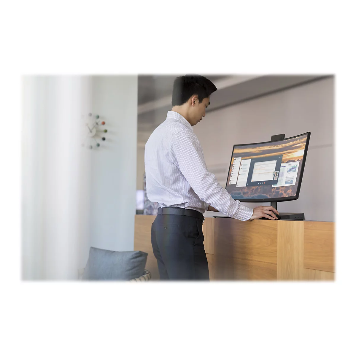 HP Premium - Maus - 2.4 GHz - Schwarz