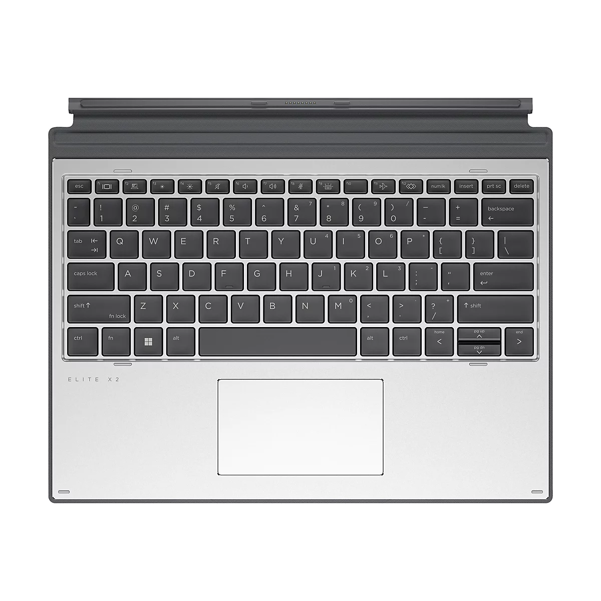 HP Premium - Tastatur - mit ClickPad - hinterleuchtet - POGO pin - Deutsch