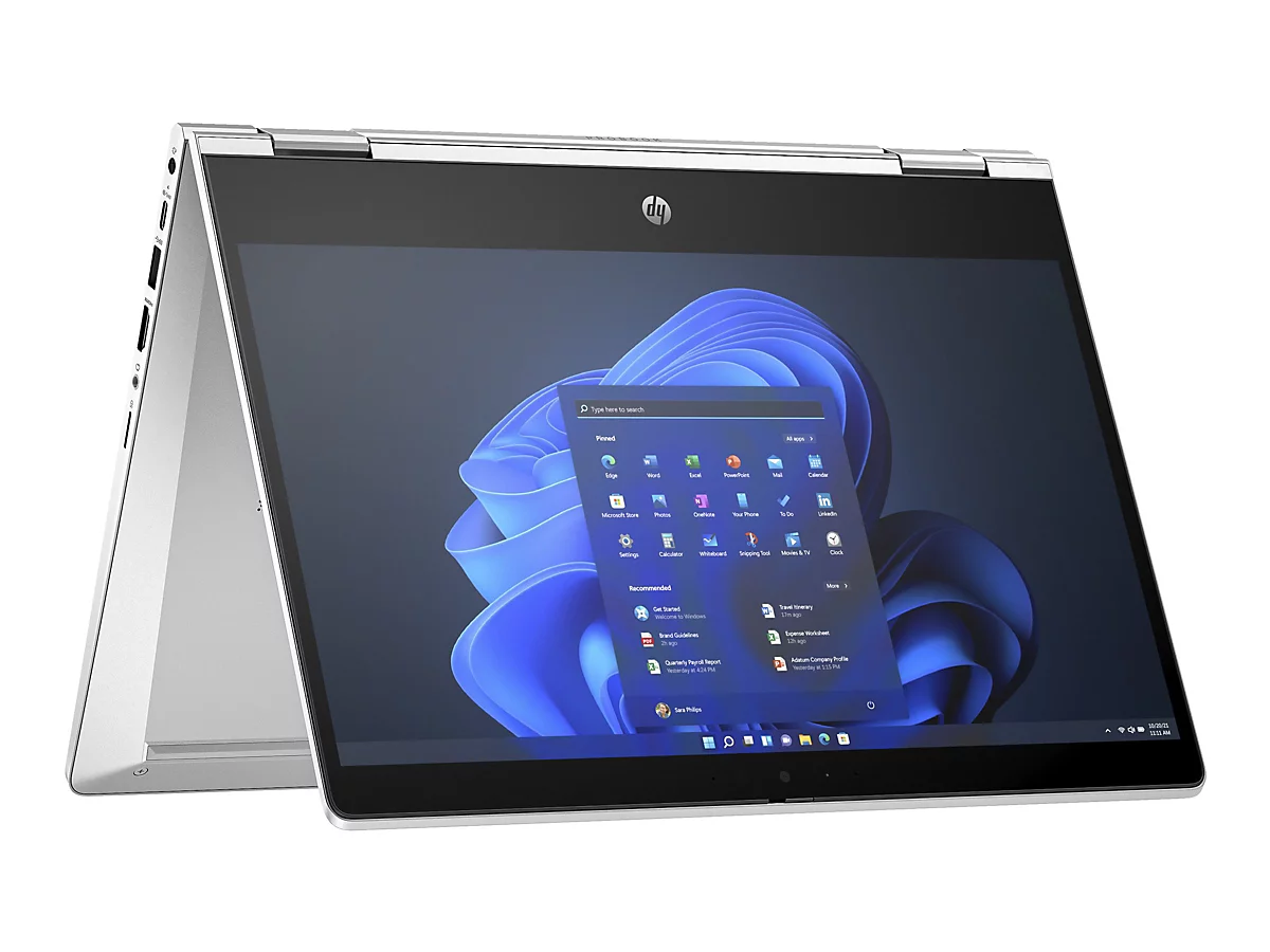 HP Pro x360 435 G10 Notebook - Wolf Pro Security - Flip-Design - AMD Ryzen 5 7530U / 2 GHz - Win 11 Pro - Radeon Graphics