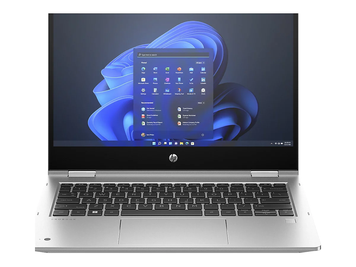 HP Pro x360 435 G10 Notebook - Wolf Pro Security - Flip-Design - AMD Ryzen 7 7730U / 2 GHz - Win 11 Pro - Radeon Graphics