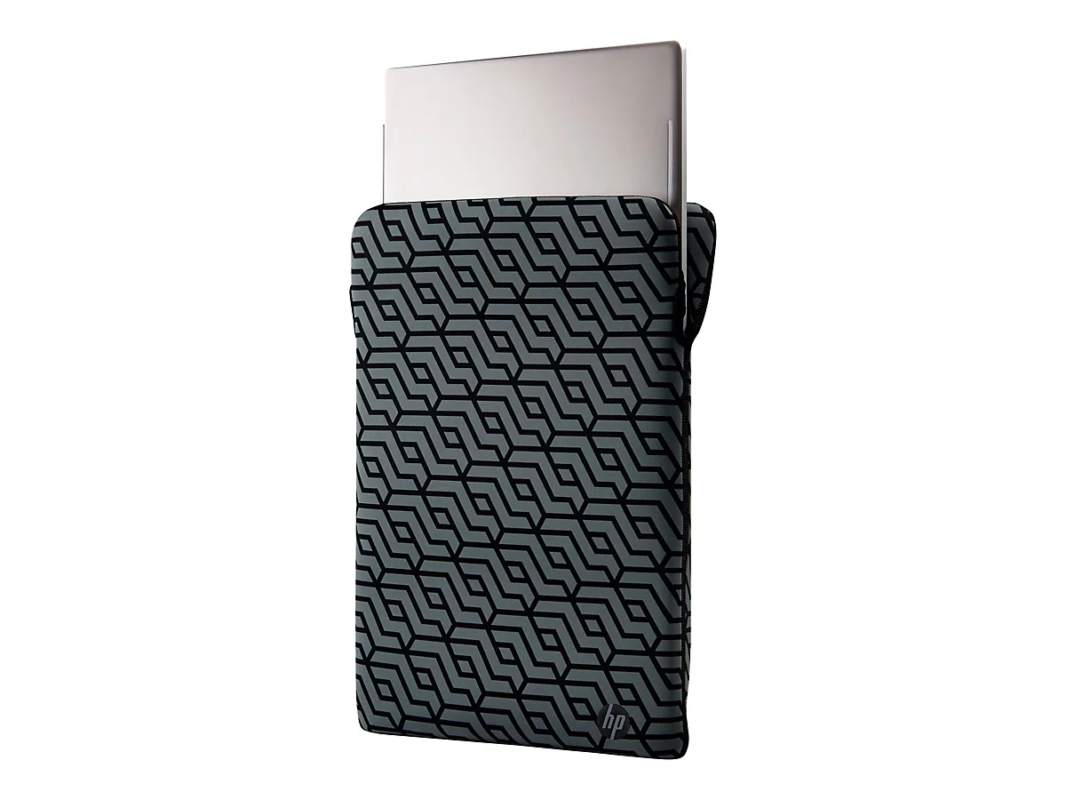 HP Reversible Protective - Notebook-Hülle - 35.8 cm (14.1') - Schwarz, Geometrisch - für Laptop 14, 14s; Pavilion Laptop 14