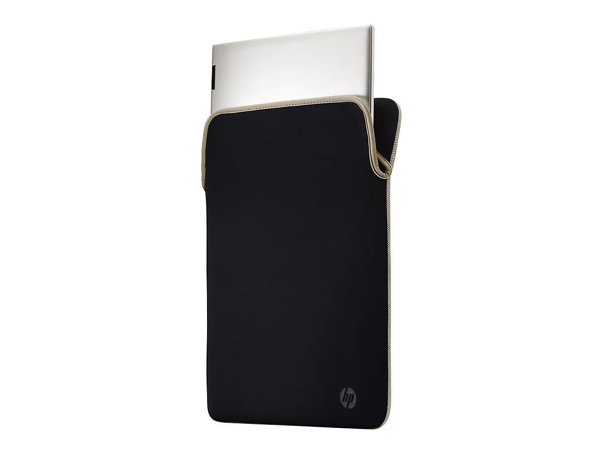 HP Reversible Protective - Notebook-Hülle - 35.8 cm (14.1') - Schwarz, Gold - für Laptop 14, 14s; Pavilion Laptop 14