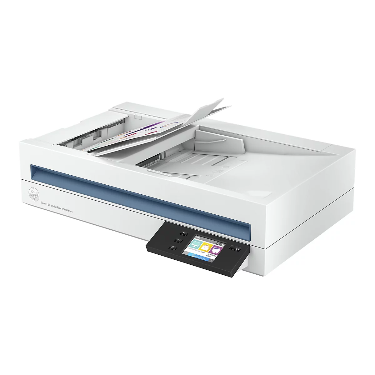 HP ScanJet Enterprise Flow N6600 fnw1 - Dokumentenscanner - Desktop-Gerät - USB 3.0, Gigabit LAN, Wi-Fi(n)