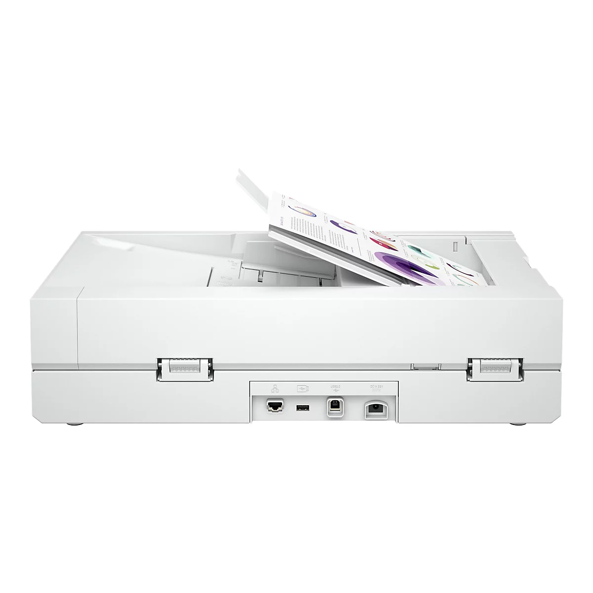 HP ScanJet Enterprise Flow N6600 fnw1 - Dokumentenscanner - Desktop-Gerät - USB 3.0, Gigabit LAN, Wi-Fi(n)