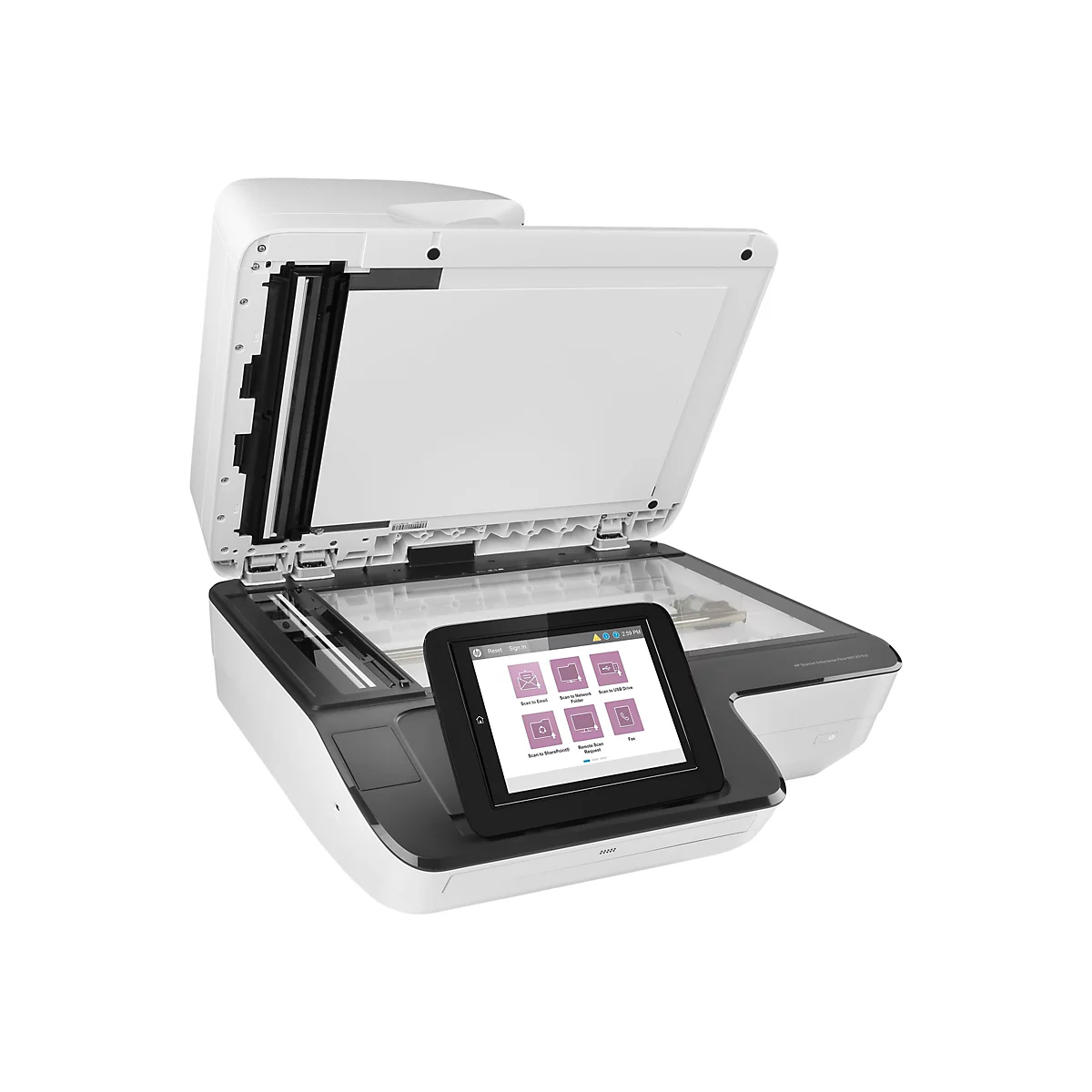 HP ScanJet Enterprise Flow N9120 fn2 - Dokumentenscanner - Flachbett: CCD / ADF: CIS - Duplex - 297 x 864 mm - 600 dpi x 600 dpi