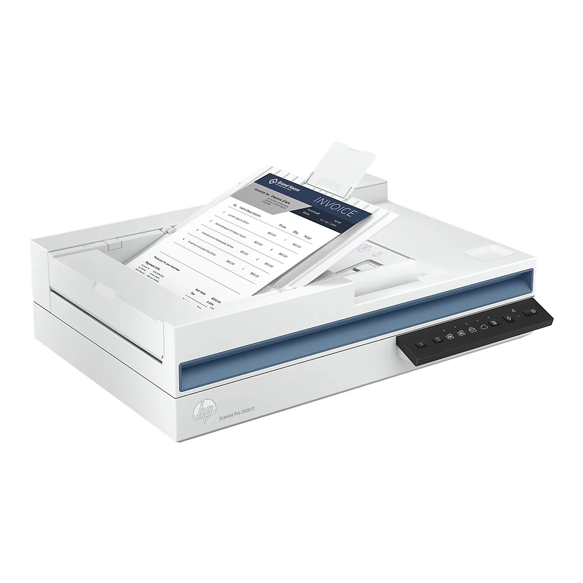 HP Scanjet Pro 2600 f1 - Dokumentenscanner - CMOS / CIS - Duplex - A4/Legal - 1200 dpi x 1200 dpi