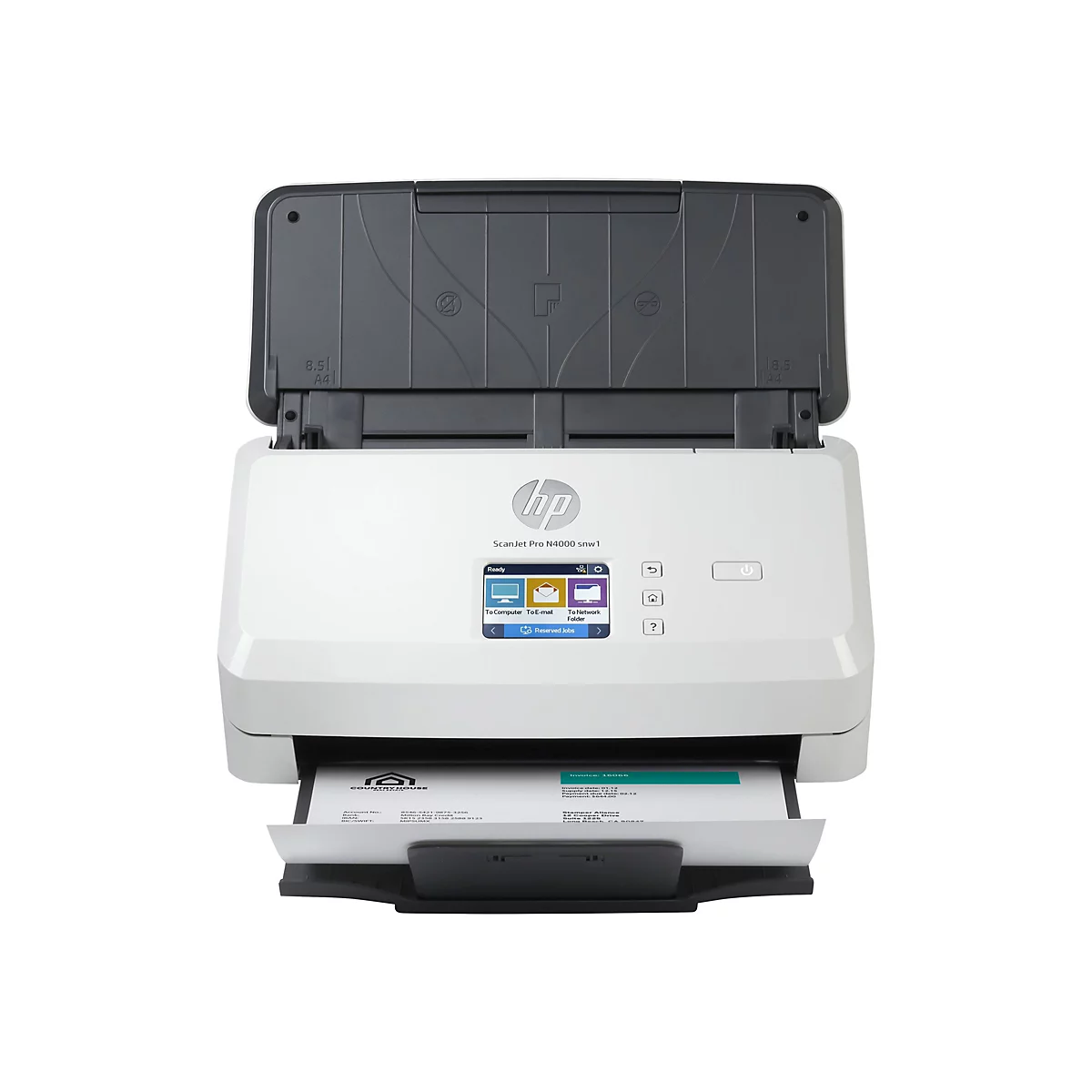 HP Scanjet Pro N4000 snw1 Sheet-feed - Dokumentenscanner - Desktop-Gerät - USB 3.0, LAN, Wi-Fi(n)