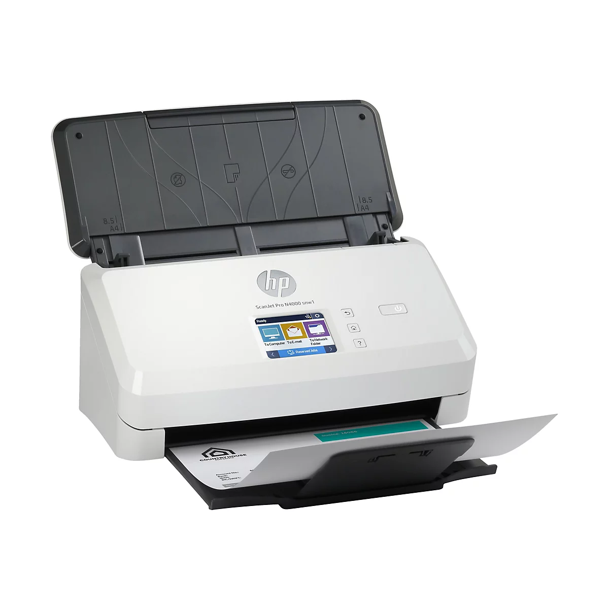 HP Scanjet Pro N4000 snw1 Sheet-feed - Dokumentenscanner - Desktop-Gerät - USB 3.0, LAN, Wi-Fi(n)