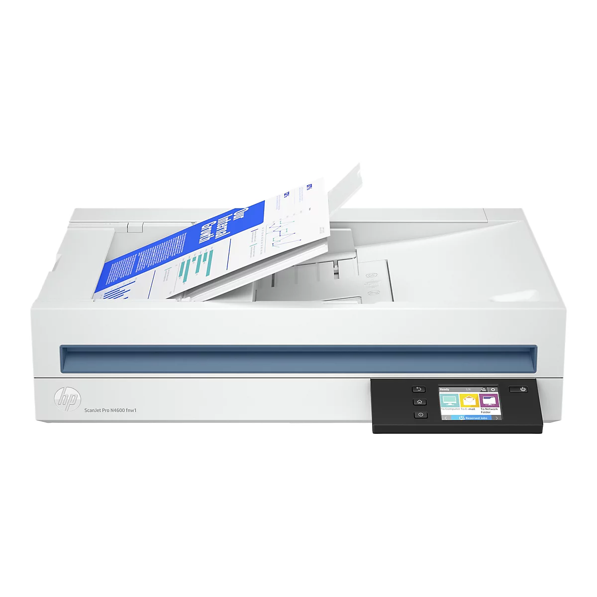 HP Scanjet Pro N4600 fnw1 - Dokumentenscanner - Contact Image Sensor (CIS) - Duplex - 216 x 5362 mm - 600 dpi x 1200 dpi