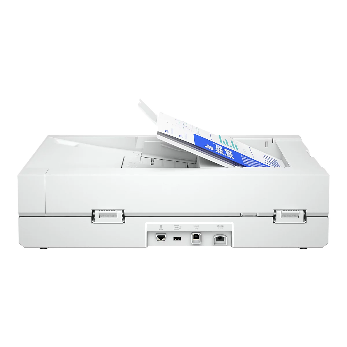 HP Scanjet Pro N4600 fnw1 - Dokumentenscanner - Contact Image Sensor (CIS) - Duplex - 216 x 5362 mm - 600 dpi x 1200 dpi