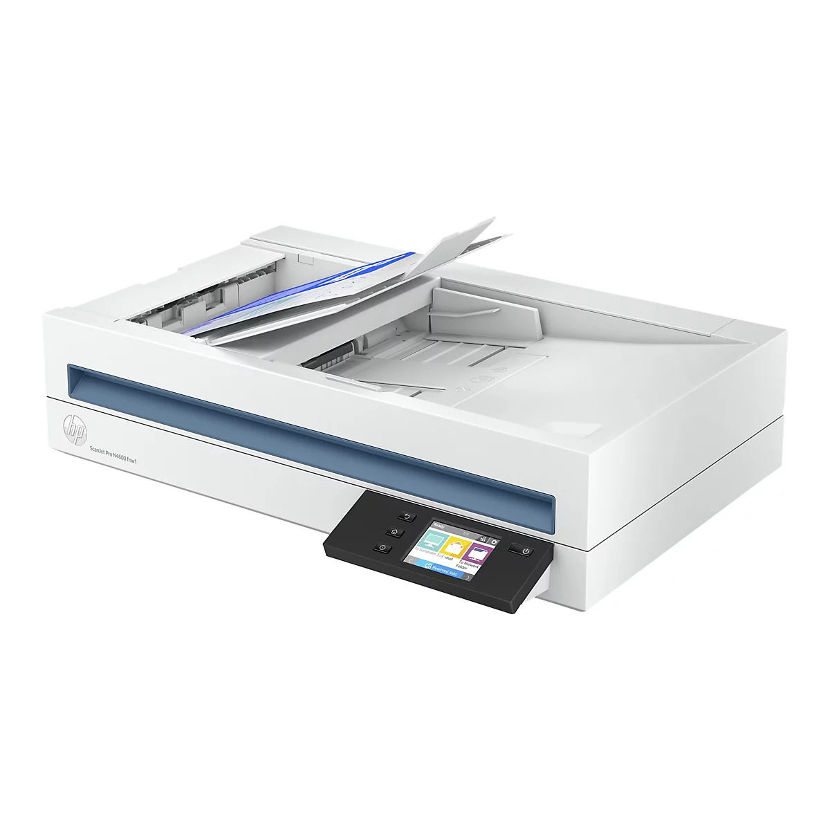 HP Scanjet Pro N4600 fnw1 - Dokumentenscanner - Contact Image Sensor (CIS) - Duplex - 216 x 5362 mm - 600 dpi x 1200 dpi