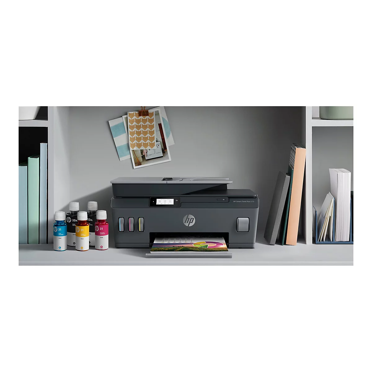 HP Smart Tank Plus 570 Wireless All-in-One - Multifunktionsdrucker - Farbe