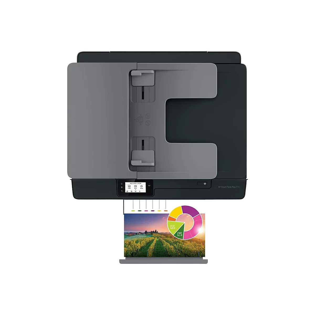 HP Smart Tank Plus 570 Wireless All-in-One - Multifunktionsdrucker - Farbe