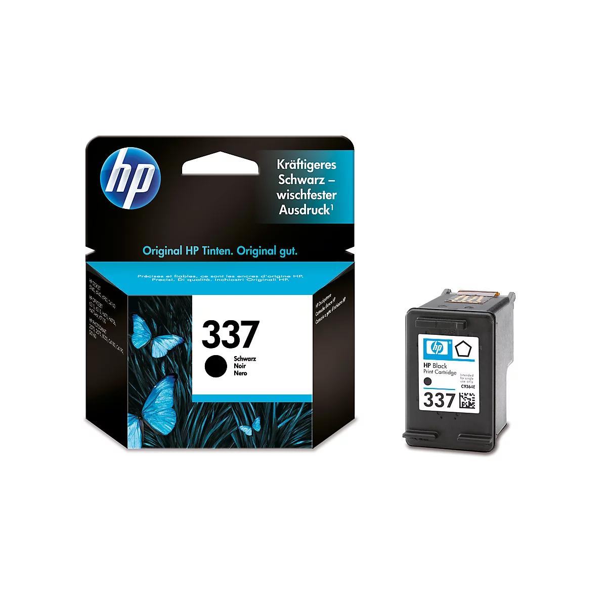 HP Tintenpatrone Nr. 337 schwarz (C9364EE), original