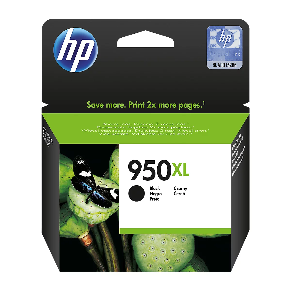 HP Tintenpatrone Nr. 950XL schwarz (CN045AE), original