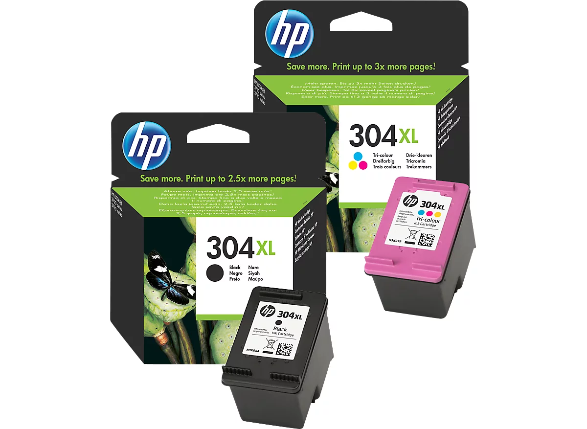 HP Tintenpatronen HP 304XL Sparpack günstig kaufen | Schäfer Shop