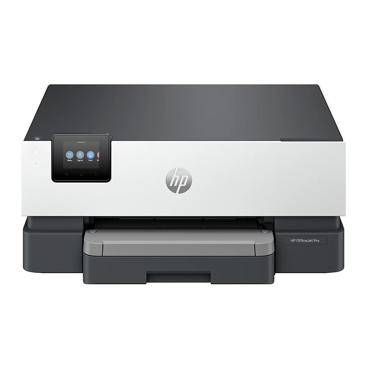 HP Tintenstrahldrucker OfficeJet Pro 9110b, Auto-Duplex/Mobildruck, USB/LAN/Bluetooth/Wi-Fi, bis A4, inkl. 4 CMYK Tintenpatronen
