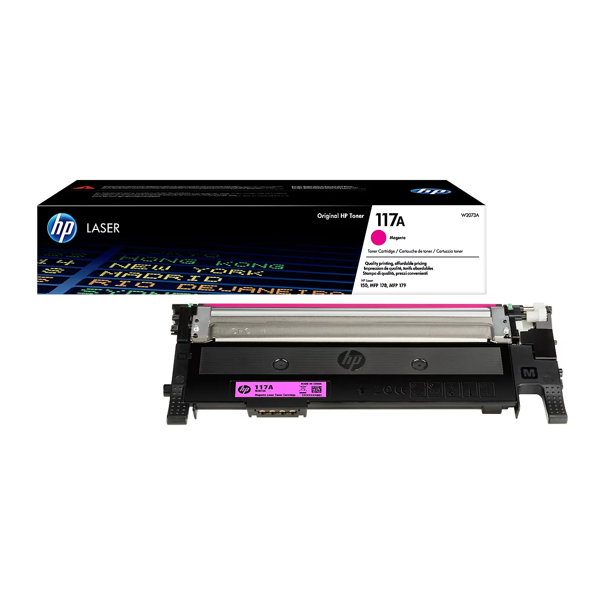 HP Toner 117A W2073A, magenta, original