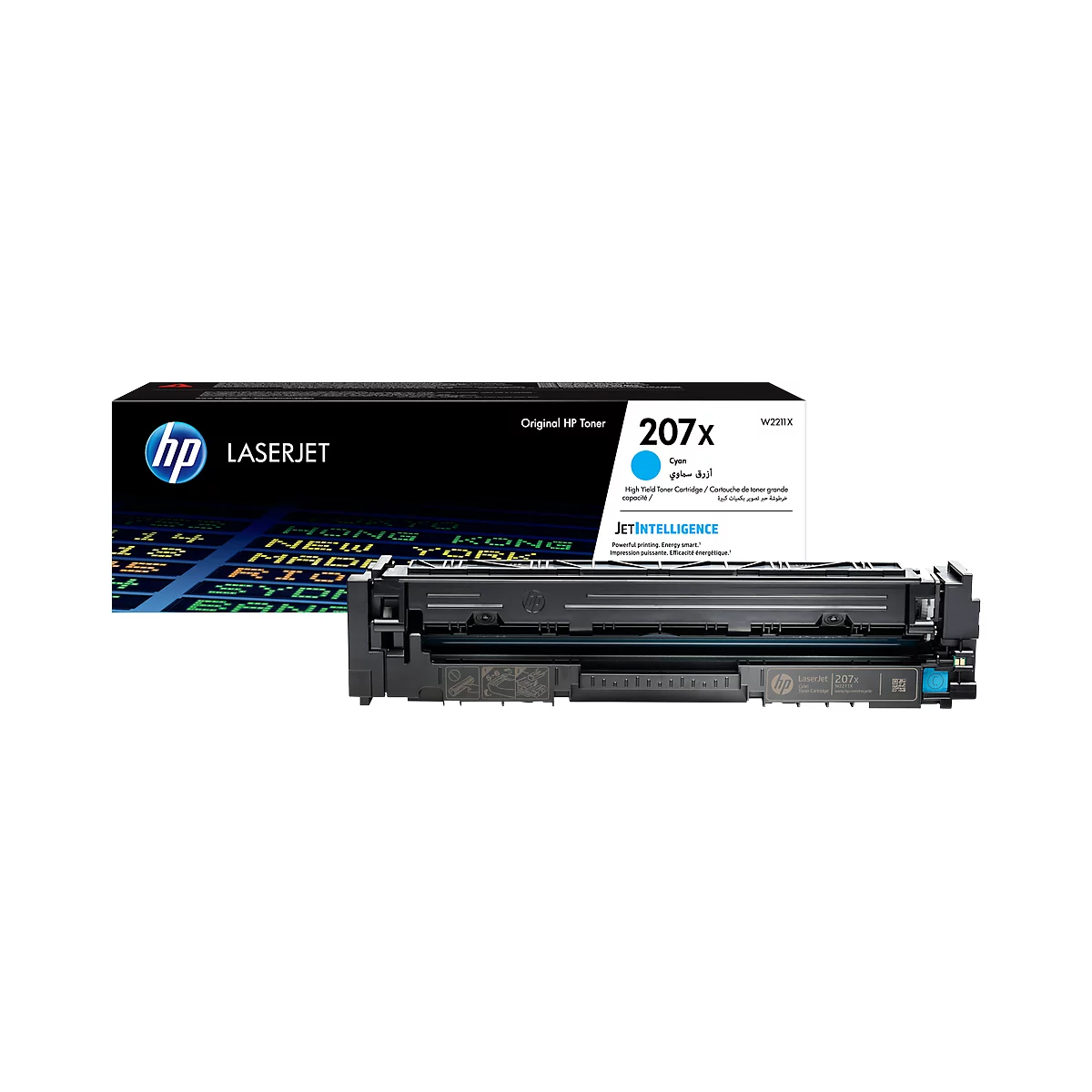 HP Toner 207X, cyan (W2211X), 2450 S., original