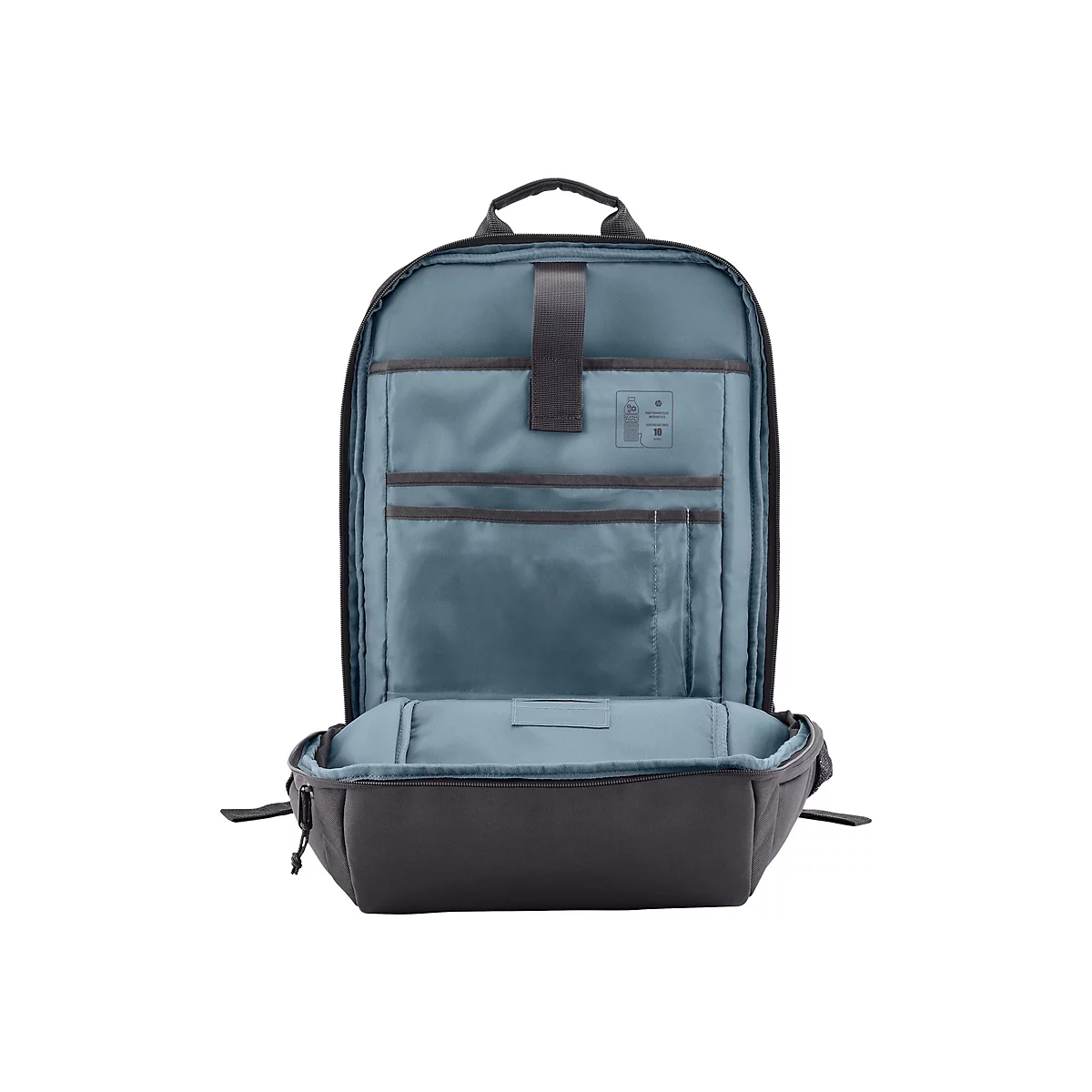 HP Travel - Notebook-Rucksack - 39.6 cm - bis zu 15,6' - Iron Gray - für Victus by HP Laptop 15; Laptop 15s; Pavilion x360 Laptop; Pro x360