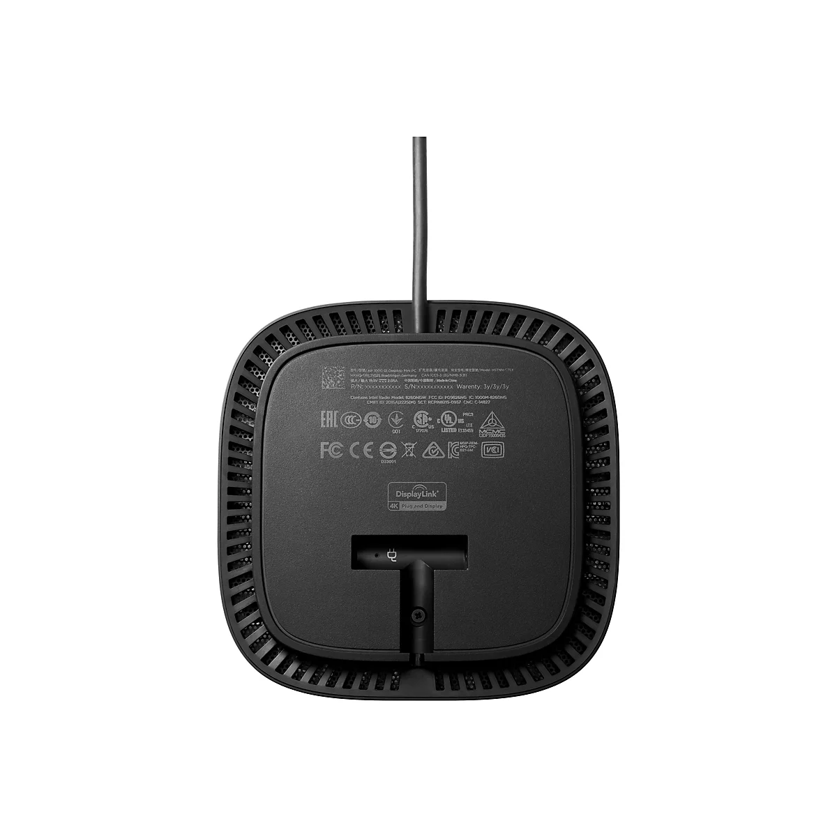 HP USB-C/A Universal Dock G2 - Dockingstation - USB-C - HDMI, 2 x DP - GigE
