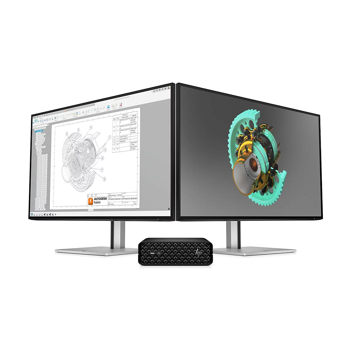 HP Workstation Z2 G1i - Mini - 5U - 1 x Core Ultra 9 285K / 3.7 GHz - RAM 64 GB - SSD 1 TB