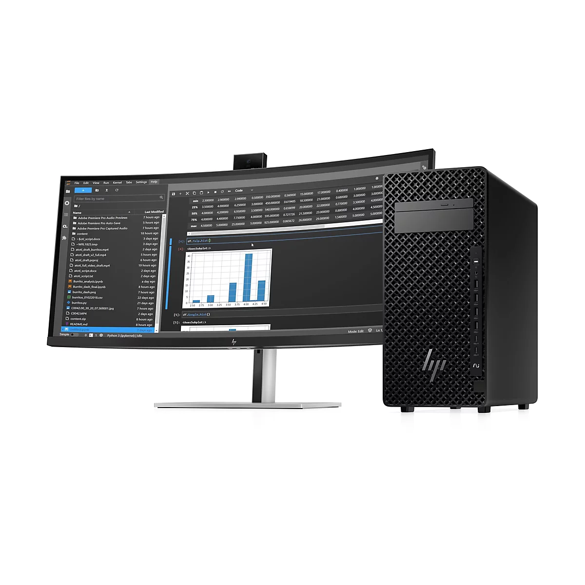 HP Workstation Z2 G1i - Tower - 4U - 1 x Core Ultra 7 265K / 3.9 GHz - RAM 32 GB - SSD 1 TB