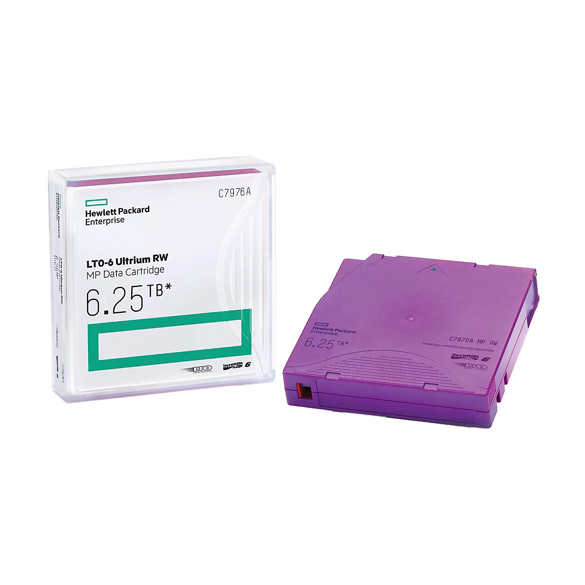 HPE RW Data Cartridge - LTO Ultrium 6 x 20 - 2.5 TB - Speichermedium