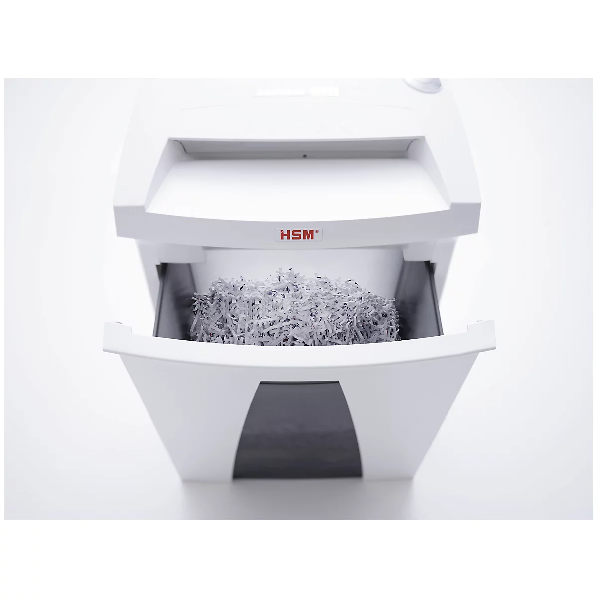 HSM SECURIO B24 papiervernietiger, veiligheidsniveau 5, deeltjes 1,9 x 15 mm, 11 vel, wit