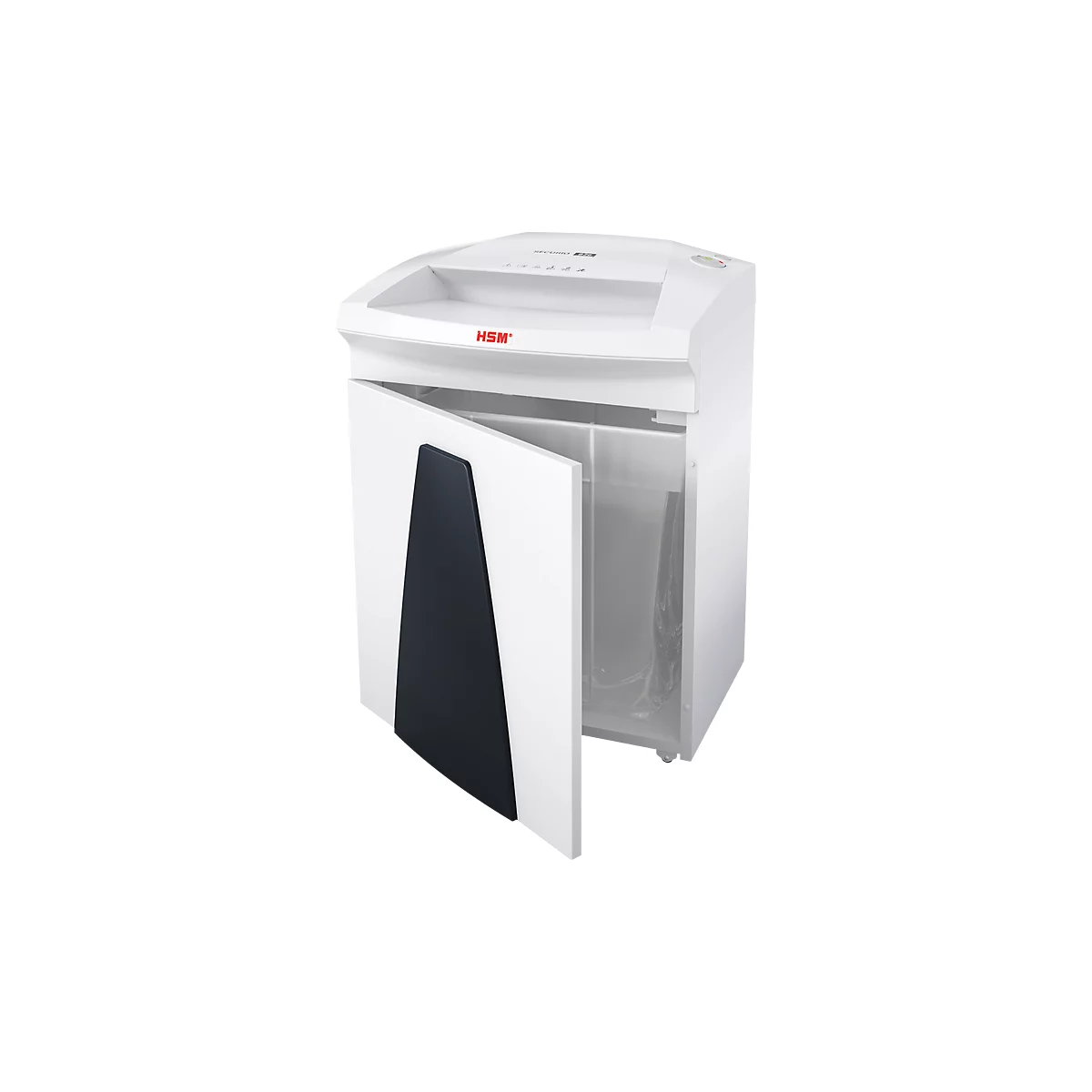 HSM SECURIO B26 papiervernietiger, veiligheidsniveau 2, strooksnede 3,9 mm, 21 vel, wit