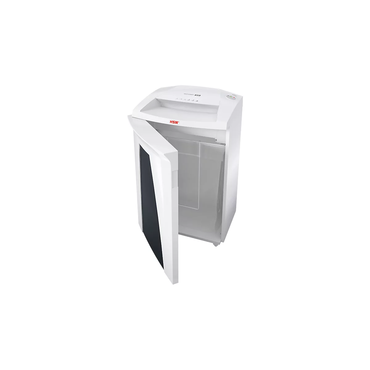 HSM SECURIO B32 papiervernietiger, veiligheidsniveau 5, deeltjes 1,9 x 15 mm, 11 vel, olievernevelaar, wit