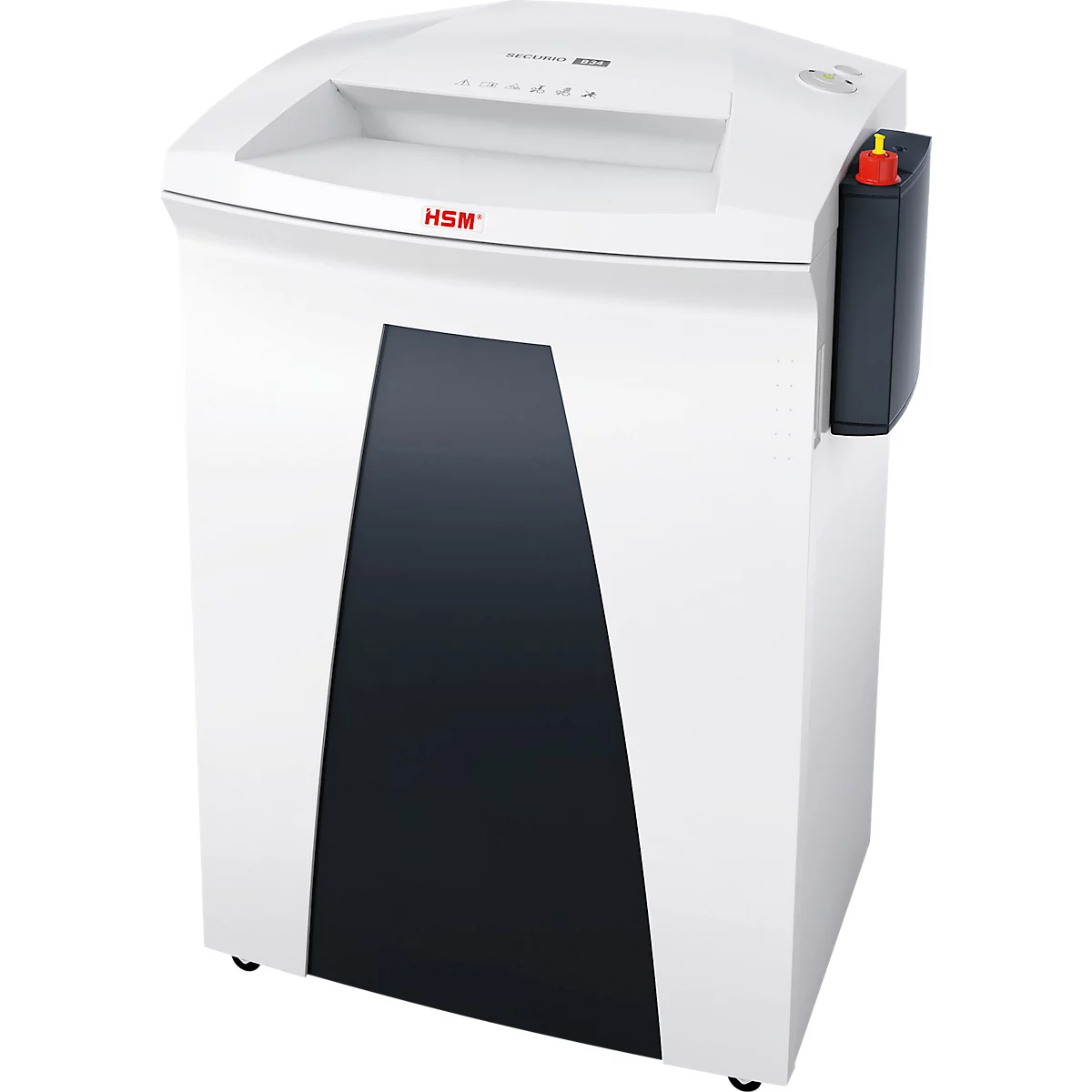 HSM SECURIO B34 papiervernietiger, veiligheidsniveau 5, particle cut, 1,9 mm, 15 vel, wit