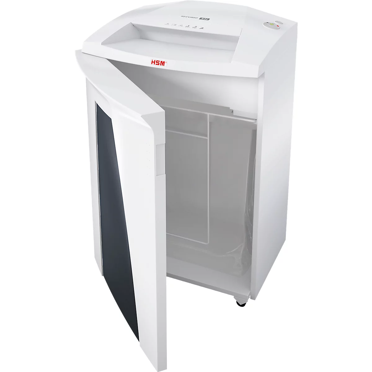 HSM SECURIO B34 papiervernietiger, veiligheidsniveau 5, particle cut, 1,9 mm, 15 vel, wit