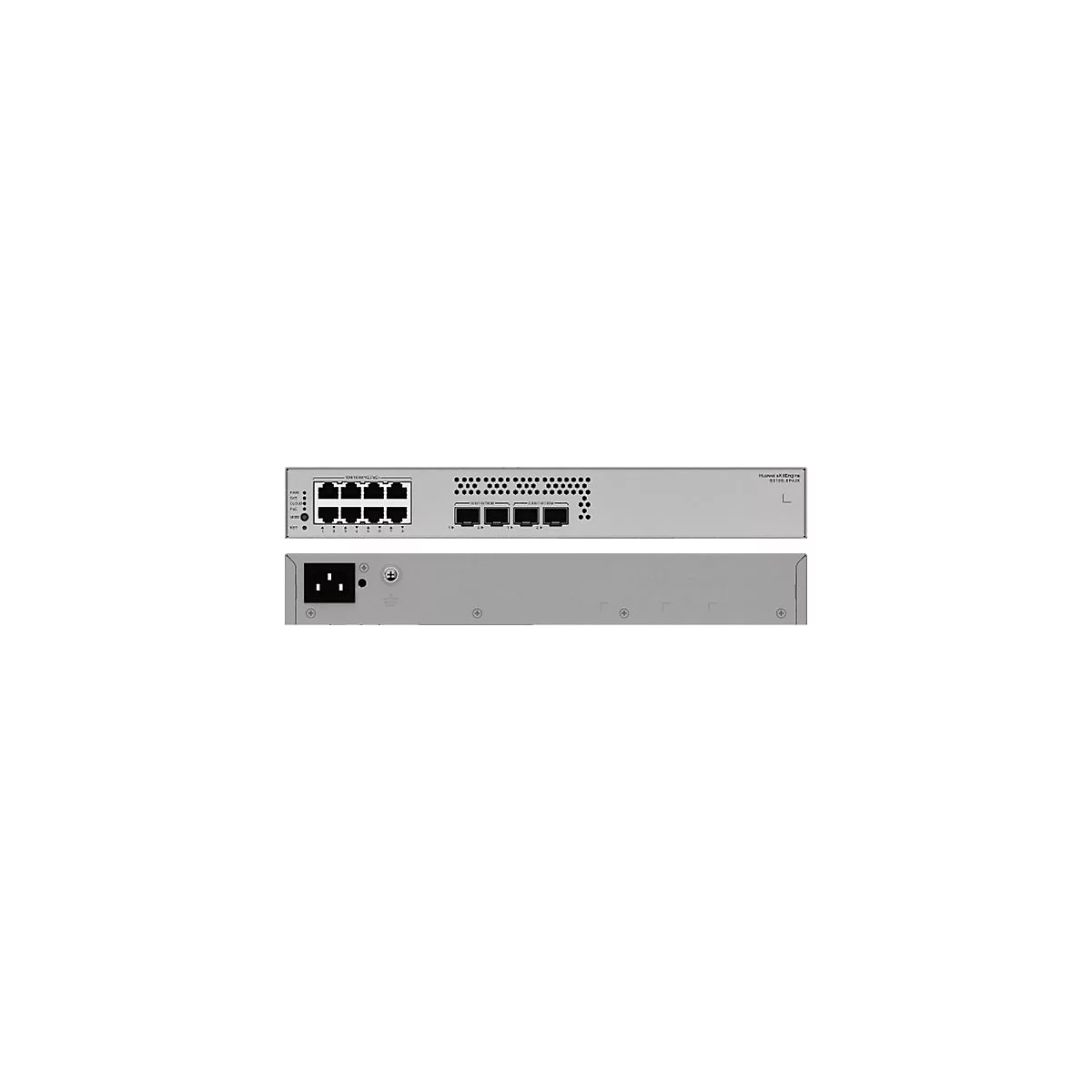 Huawei S310S Series S310S-8P4JX - Switch - managed - 8 x 10/100/1000 (PoE+) + 2 x 100/1000/2.5G SFP + 2 x 100/1000/10G SFP+ - an Rack montierbar - PoE+ (128 W)