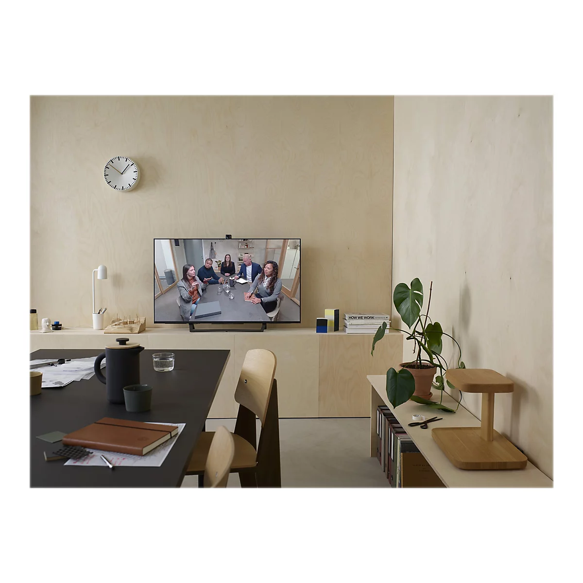 Huddly IQ with Mic - Konferenzkamera - Farbe - 12 MP - 1080p, 720p - Audio