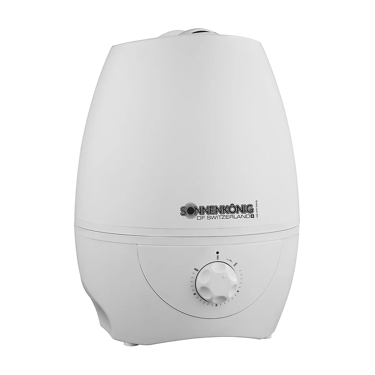 Humidificador BILBAO, 30 W, nebulización 360°, hasta 25 m³, 0,35 l/h, W 230 x D 230 x H 310 mm