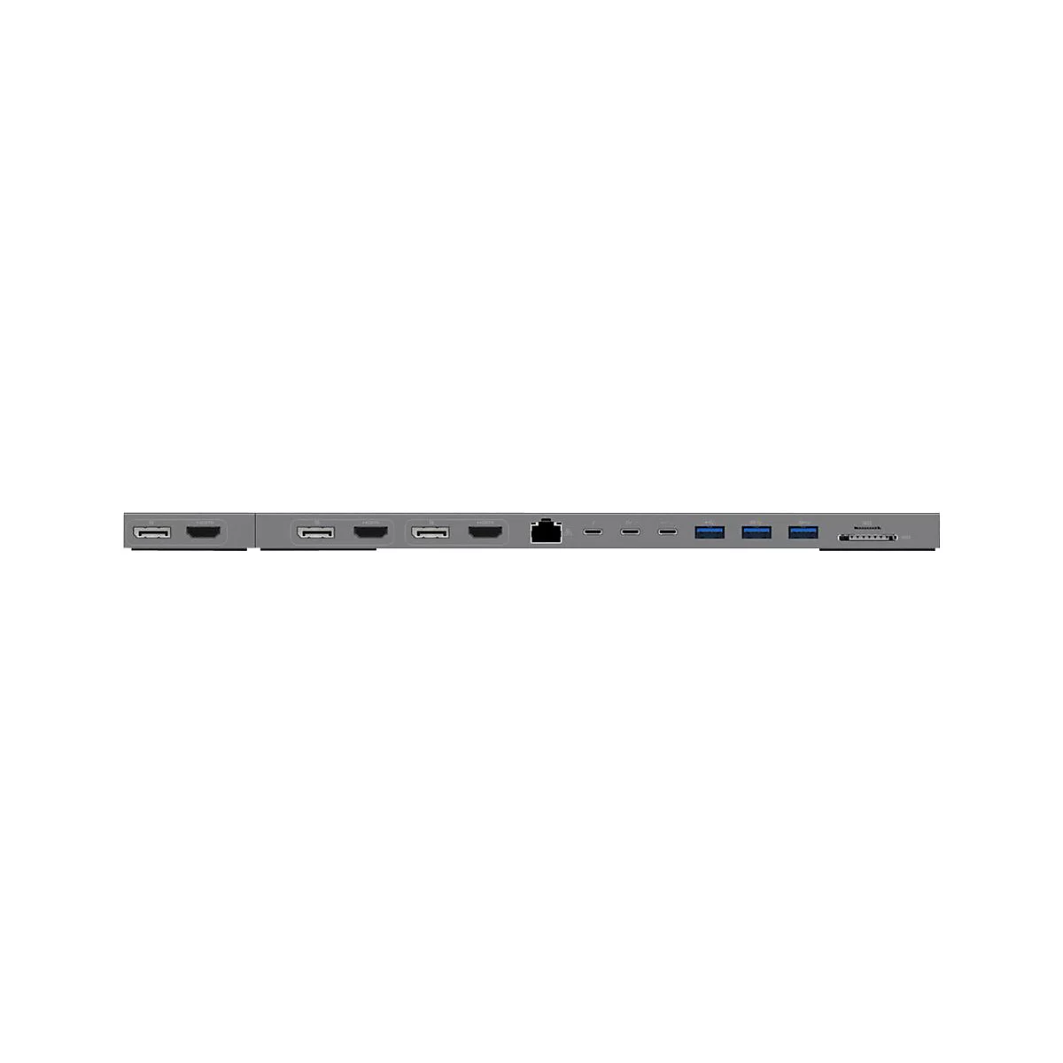 HyperDrive - Dockingstation - USB-C x 2 - 3 x HDMI, 3 x DP - 1GbE
