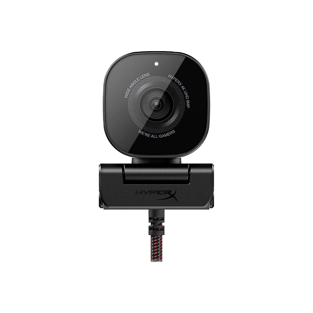 HyperX Vision S - Webcam - schwenken / neigen - Farbe - 8 MP - 1080p, 4K