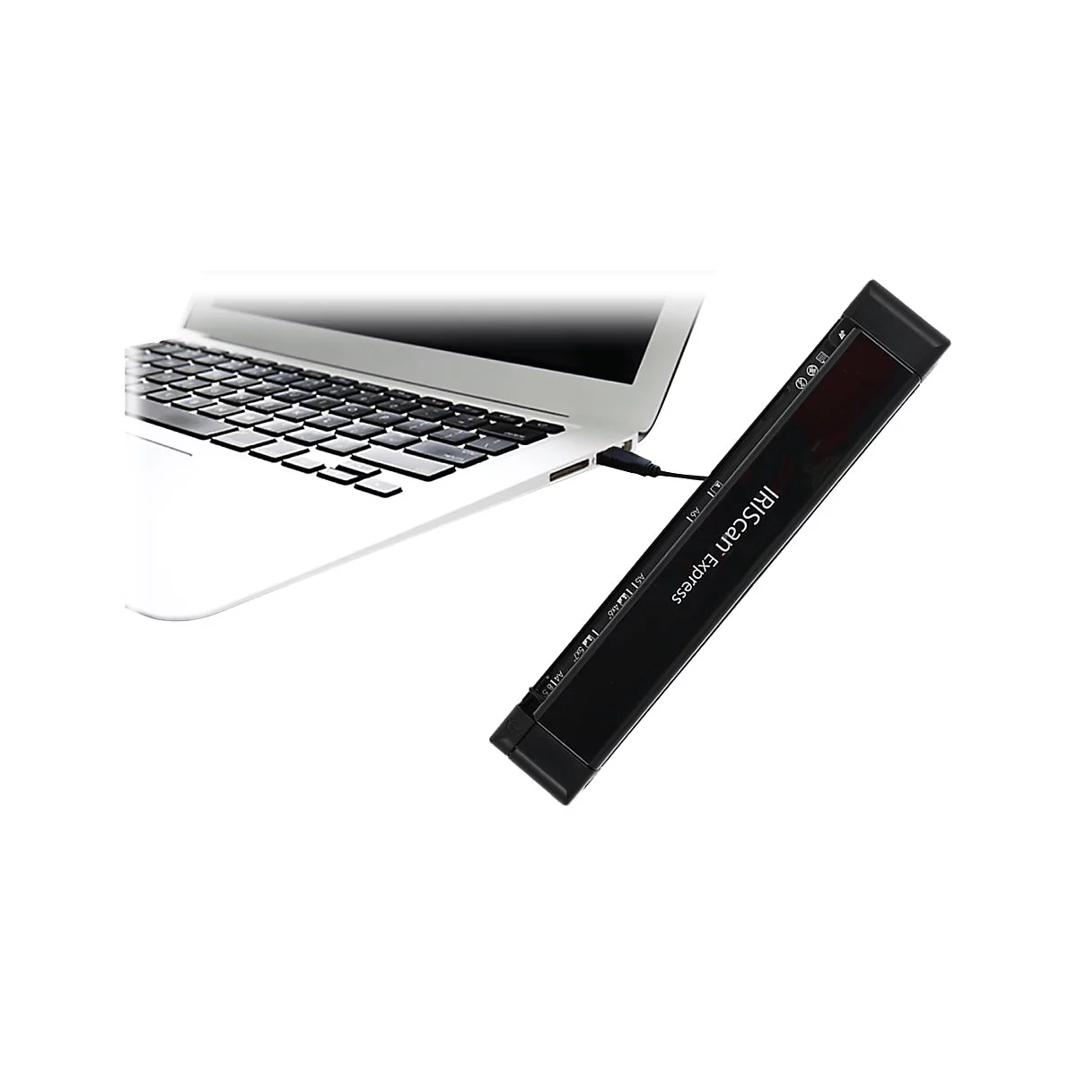 I.R.I.S. IRISCan Express 4 - Einzelblatt-Scanner - Contact Image Sensor (CIS) - A4/Letter - 600 dpi - USB