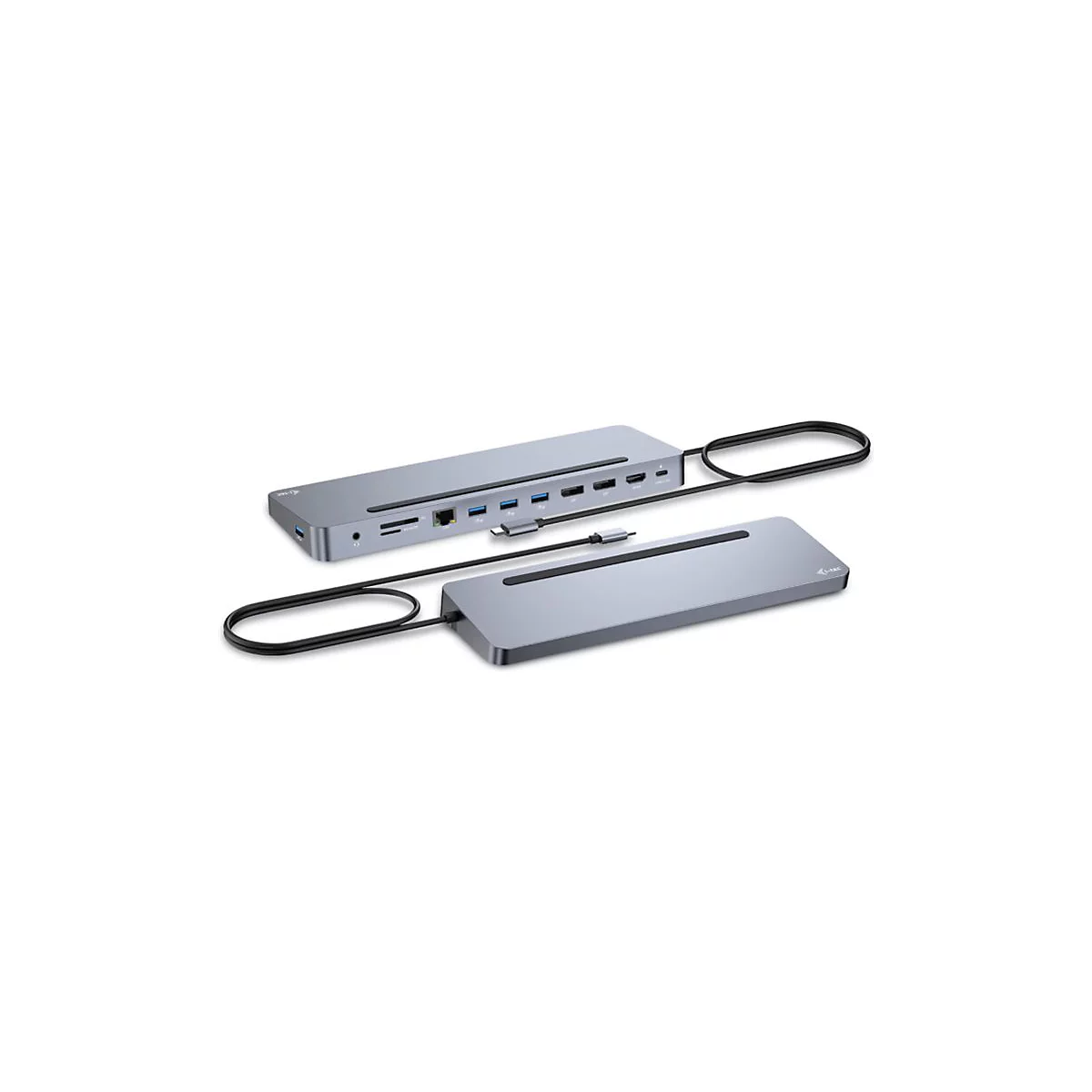 i-Tec 11-in-1 - Dockingstation - für Laptop, Tablet - USB-C / USB4 / Thunderbolt 3 / Thunderbolt 4 - 11-slot - 2 x DP, HDMI