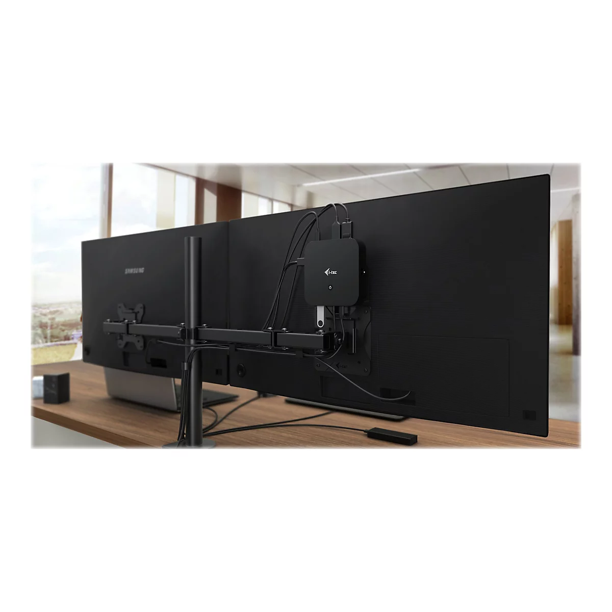 i-Tec - Dockingstation - USB-C 3.1 Gen 2 / Thunderbolt 3 - DP, HDMI - 1GbE - 112 Watt