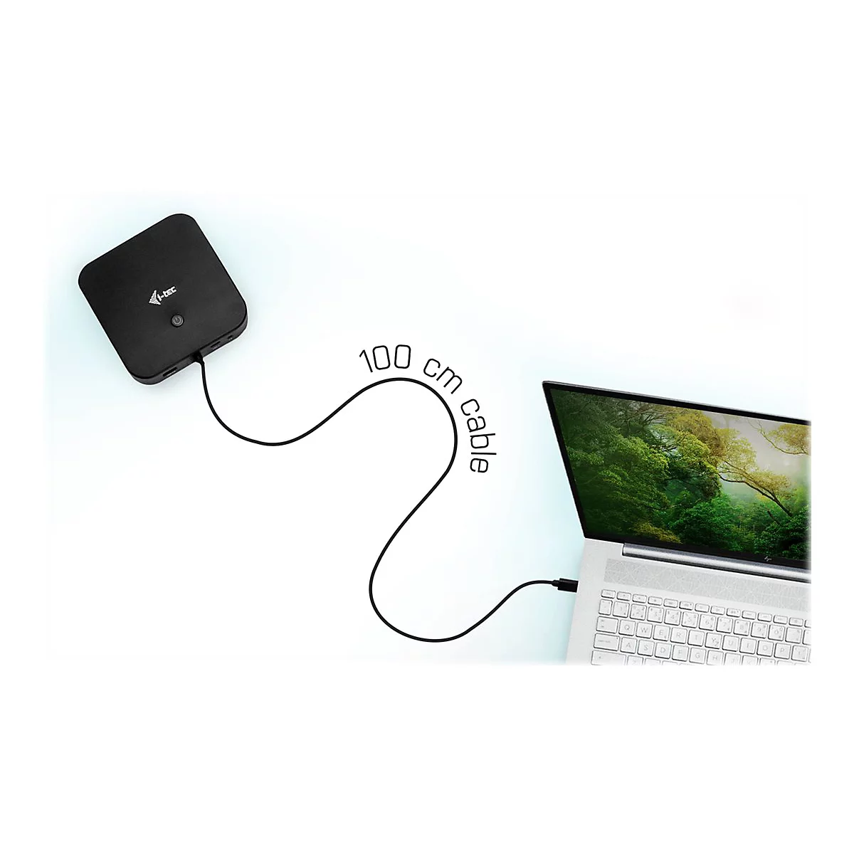 i-Tec - Dockingstation - USB-C 3.1 Gen 2 / Thunderbolt 3 - DP, HDMI - 1GbE - 112 Watt