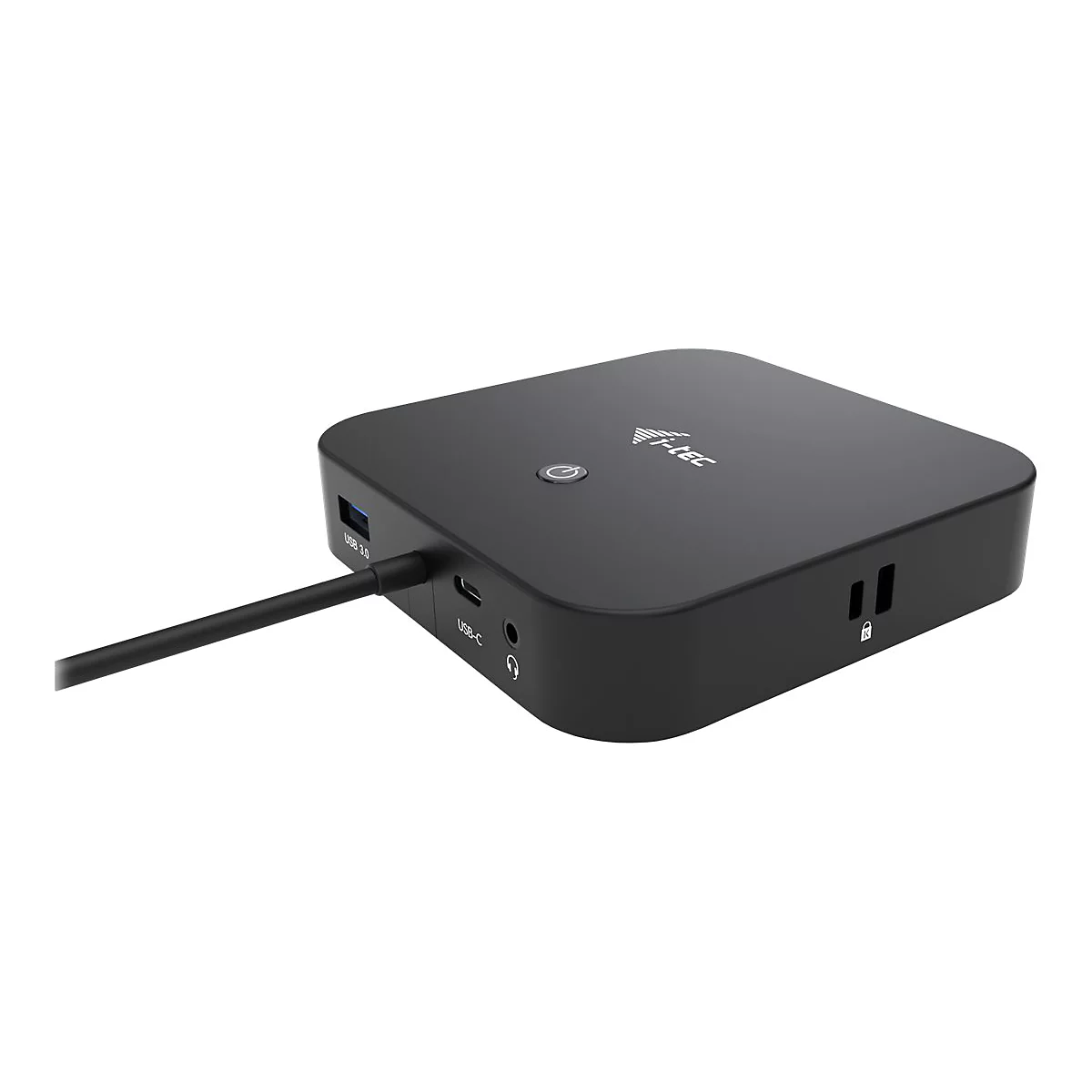 i-Tec - Dockingstation - USB-C 3.1 / Thunderbolt 3 - HDMI, DP++ - 1GbE - 100 Watt